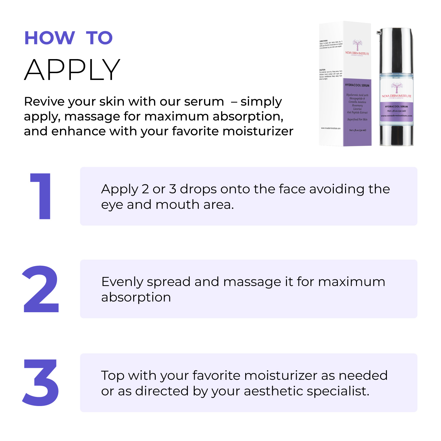 Copper Peptide Hyaluronic Acid Serum | Hydracool Serum - Image 4