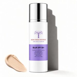 blur spf 50 tinted sunscreen