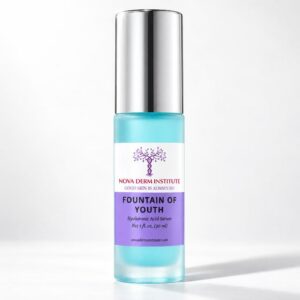 Fountain of Youth hyaluronic acid serum for dry skin.